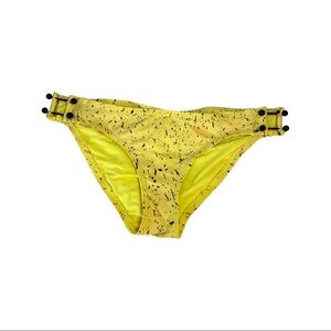 Proenza Schouler Yellow Black Bikini Bottom